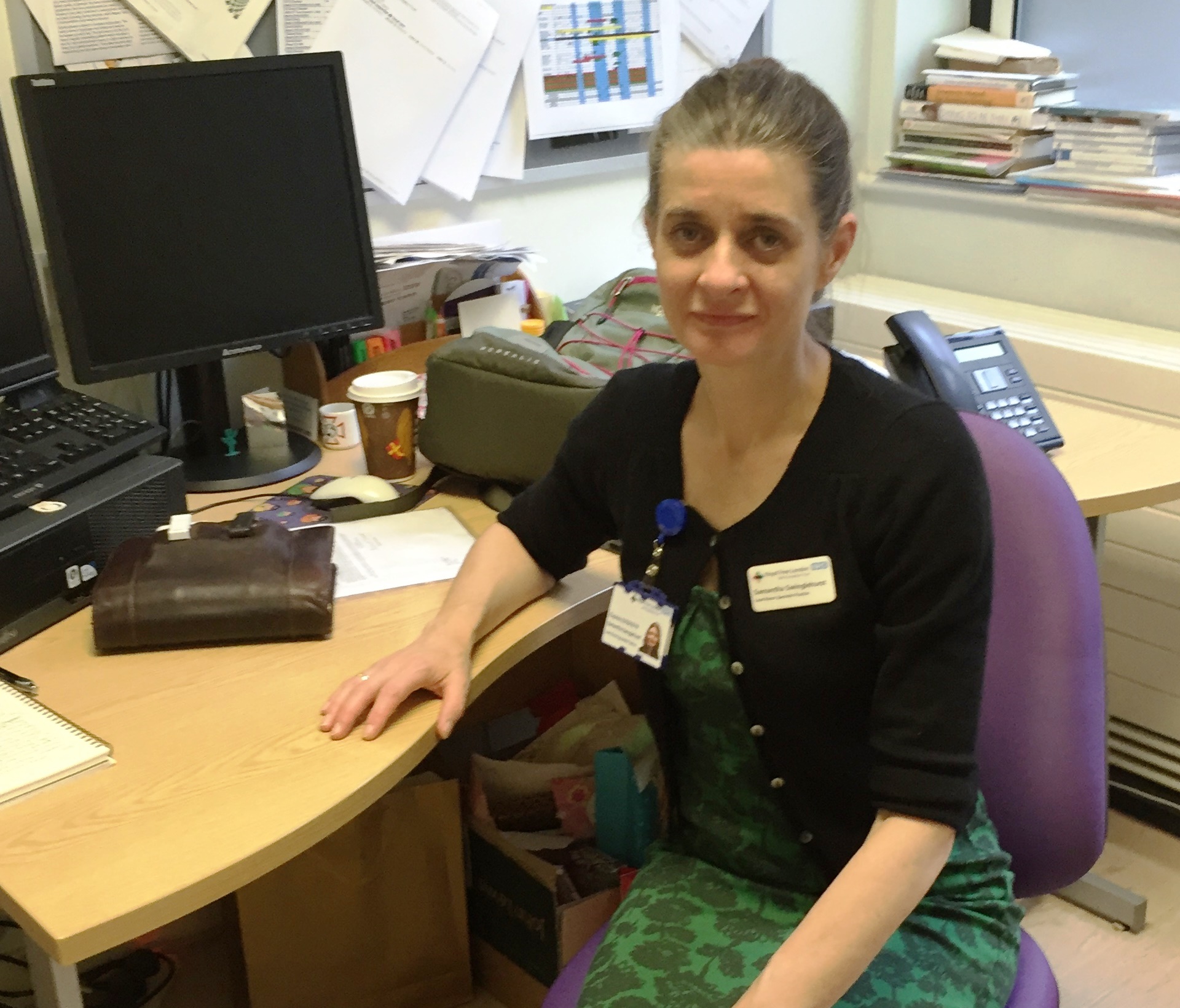 Samantha Swinglehurst, lead nurse in specialist practice