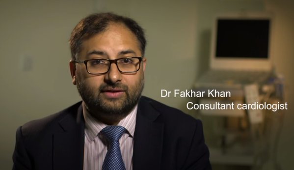Dr Fakhar Khan, consultant cardiologist