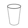 Plastic or paper cup (dialysis)