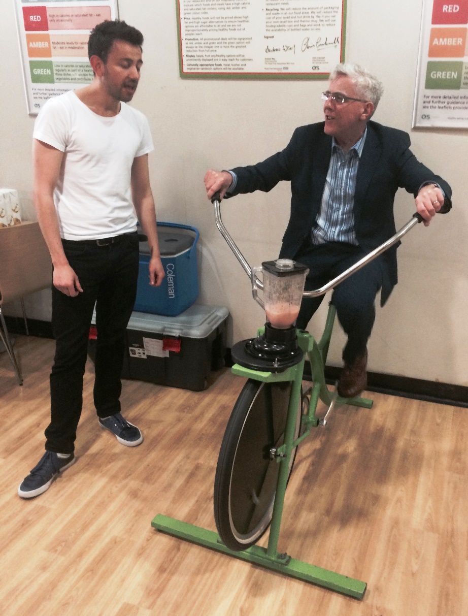 Smoothie bike