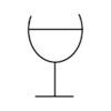 A glass of wine
