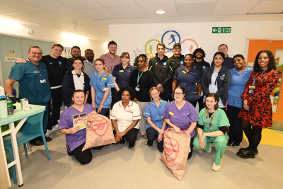 RFH staff meet Arsenal
