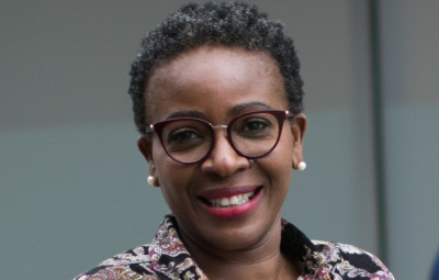 A headshot of Sita Chitambo smiling