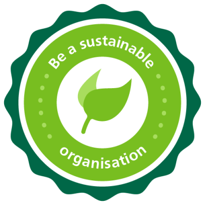 RFL be a sustainable organisation stamp.png